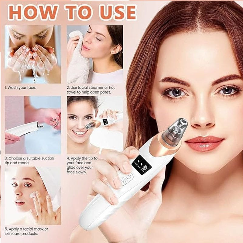 Electric Pore Cleaner & Acne Remover Facial Tool