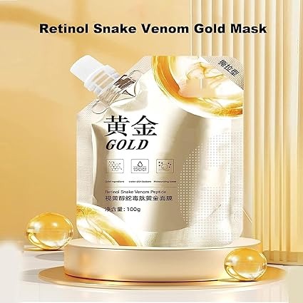Retinol Snake Venom Gold Mask,